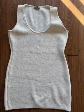 H&M Cream Knit Mini Dress